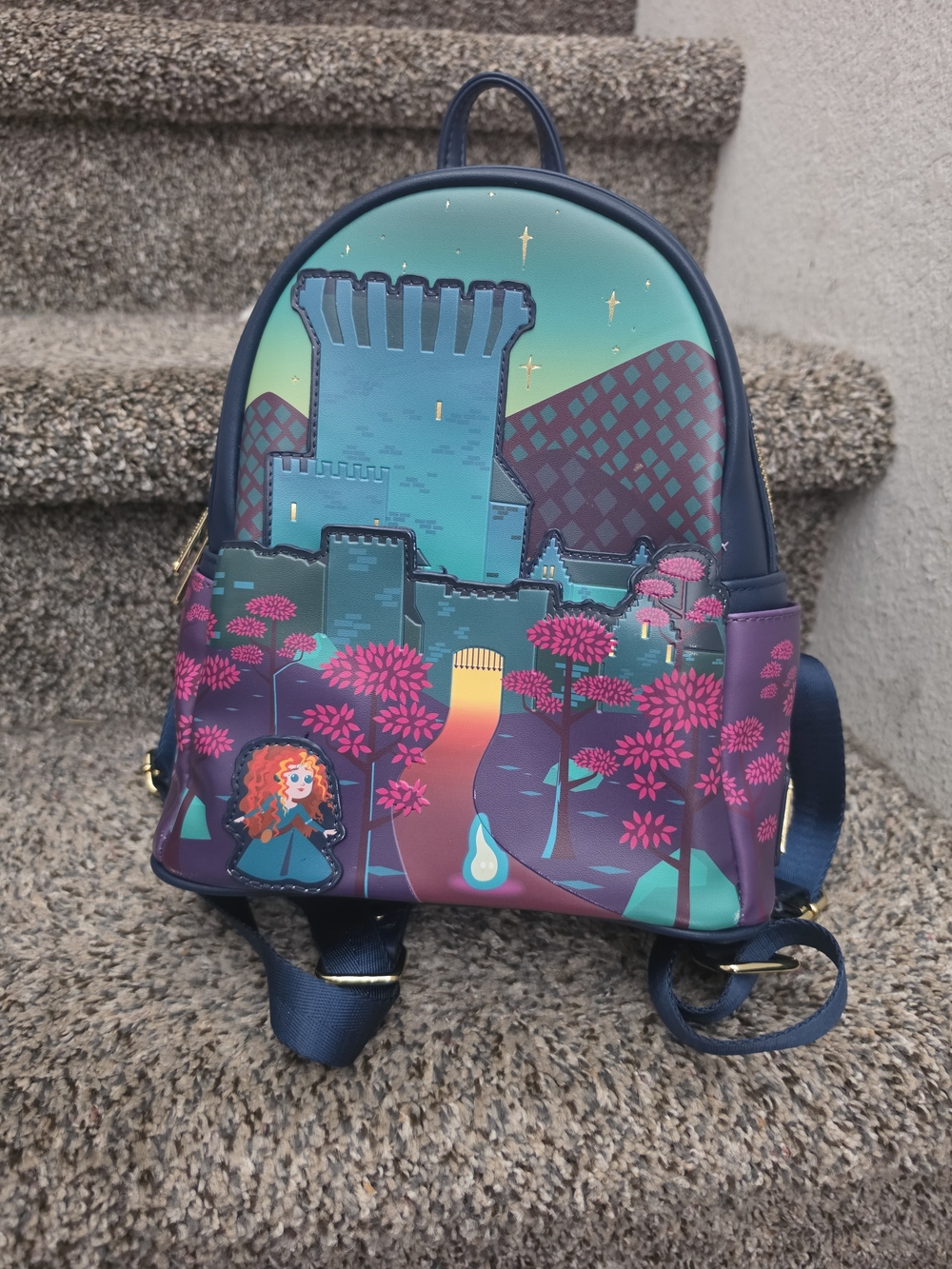 Loungefly Disney Pixar Brave Castle Mini Backpack